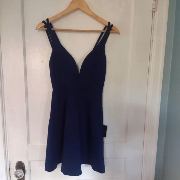 NWT Lulu's Love Galore Skater Dress - Picture 2 of 12